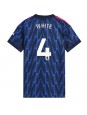 Arsenal Ben White #4 Auswärtstrikot für Frauen 2025-26 Kurzarm